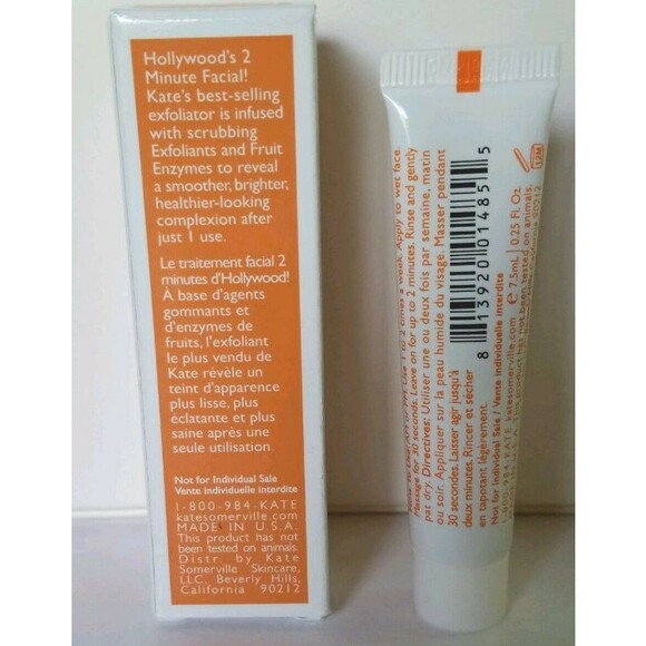 Kate Somerville Set of 2 Exfolikate Intensive Exfoliating Treatment Boxed Sealed - Picture 4 of 4